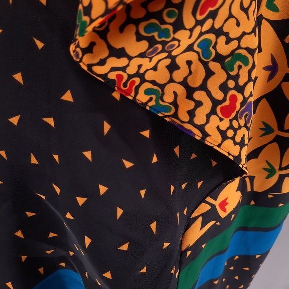 Kimono Aries Woman Size 20 Multicolor Boho - Picture 8 of 9